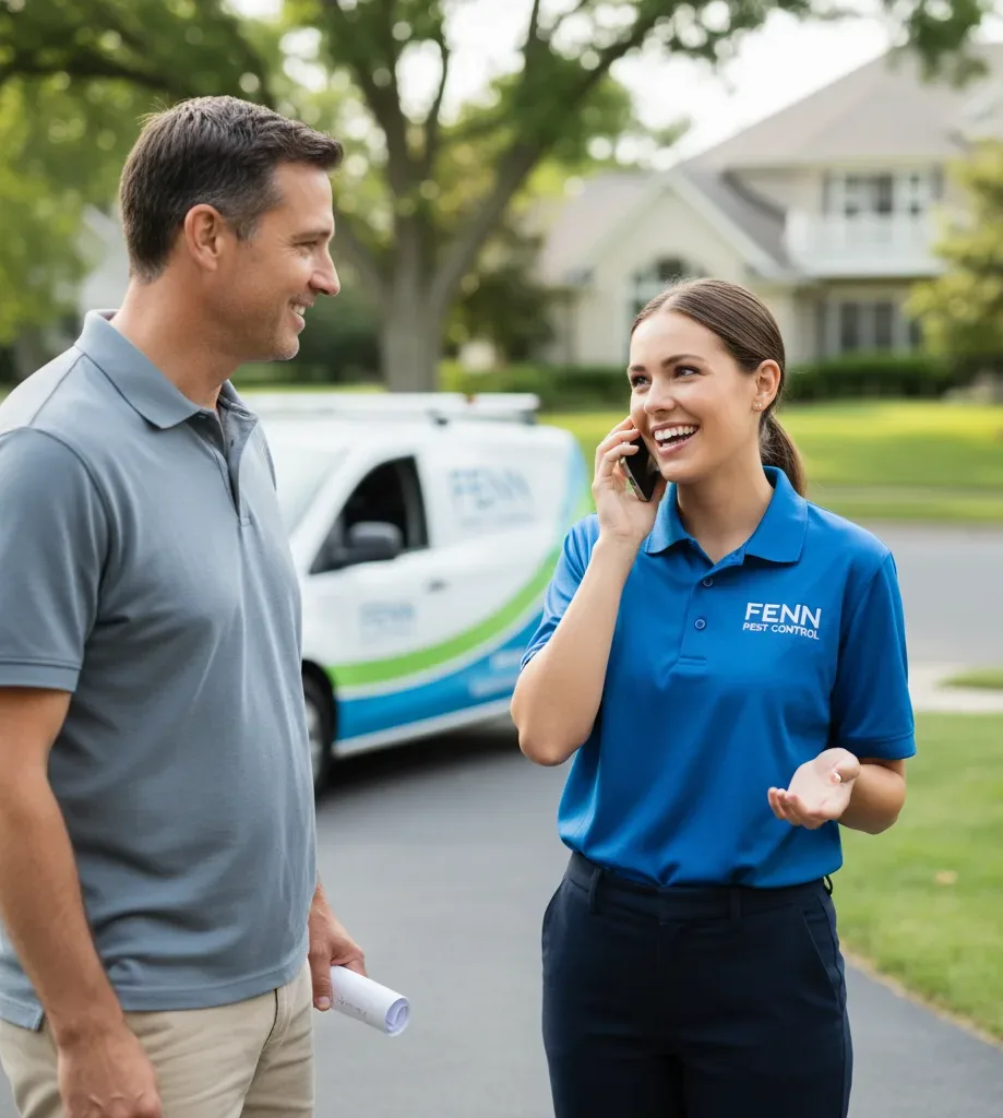 Fenn Pest Control customer support in La Monte